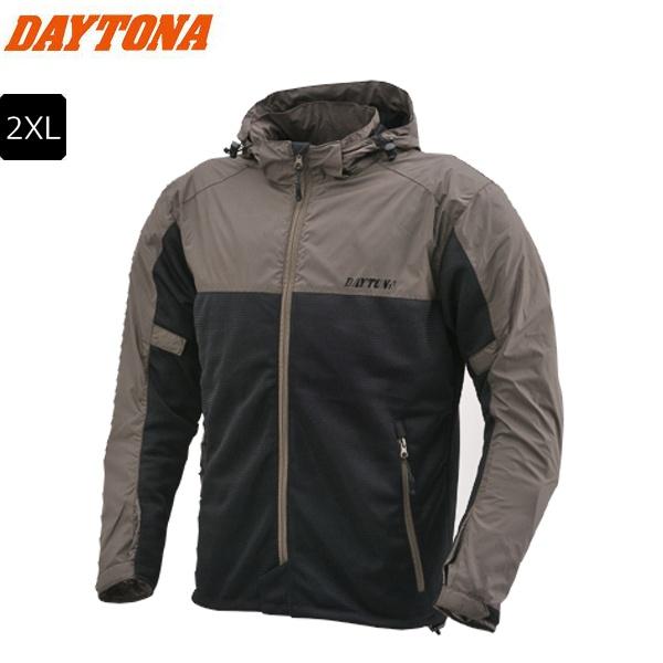 ブラウン/2XL DAYTONA(デイトナ） DJ-001 フィールドメッシュジャケット 32184