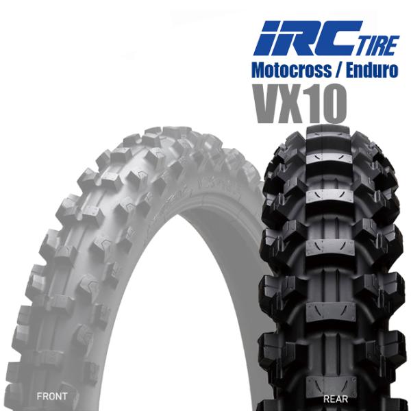 納期未定 入荷後発送 IRC VX10 80/100-12 12inch 50M WT リア用 12...
