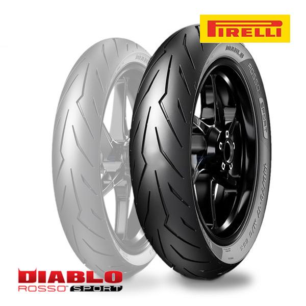 在庫有 DIABLO ROSSO SPORT 140/70-17 M/CTL 66S リア用 国内正...