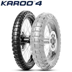 METZELER/メッツラー KAROO4 F 100/90-19 57S M+S TL タイヤ 4172600 送料無料｜horidashi