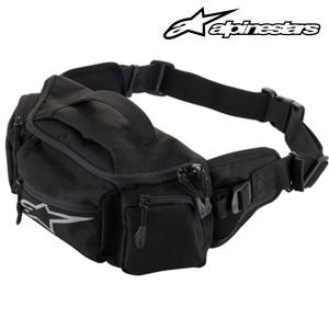 納期未定 入荷後発送 alpinestars/アルパインスターズ KANGA V2 WAIST BAG 10 BLACK O/S 6106718 カンガ ウエストバッグ 黒 2.5L バイク｜horidashi