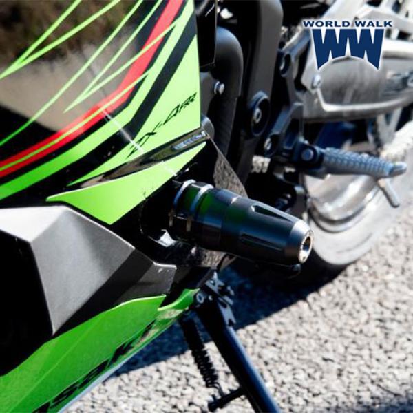 Ninja ZX-4RR エンジンガード(左側・1本）weg-19e-2 補修用 エンジンスライダー...