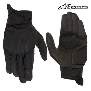 alpinestars/アルパインスターズ 3599723 STATED AIR WOMEN'S GLOVE 1100 BLACK BLACK スマホタッチ 合皮 街乗り 夏 サマー グローブ バイク 手袋｜horidashi