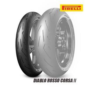 PIRELLI 正規品 ピレリ DIABLO ROSSO CORSA2 ディアブロ ロッソ コルサ2 110/70-17 M/C TL 54S 3630000 フロント/リア用 CB400スーパーフォア バンディット400