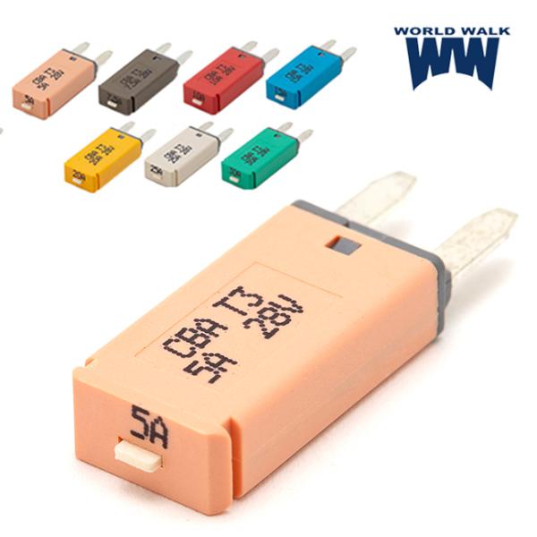 ウインターセール メール便可 インスペクタヒューズ ブレーカーミニ平型ヒューズ CBA3-0528 ...