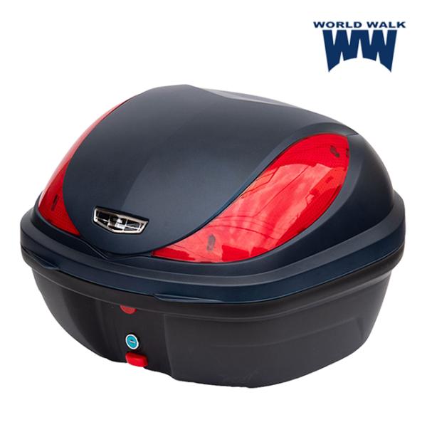 ワールドウォーク PCX純正色塗装リアボックス キャリアセット マットスーツブルーメタリック wca...