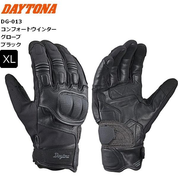 ブラック/XL 秋冬 デイトナ/Daytona DG-013 コンフォートウインターグローブ 490...