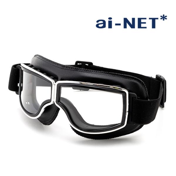 在庫有 送料無料 ヘルメットゴーグル オーバーグラスゴーグル ブラッククリア 紫外線カット 飛散防護...