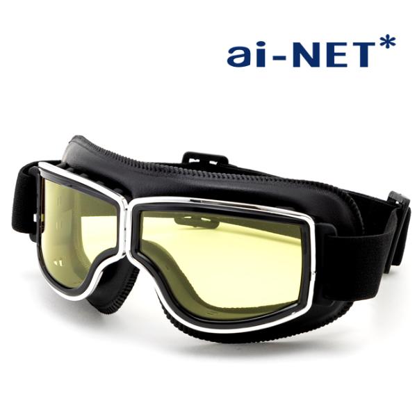 在庫有 送料無料 ヘルメットゴーグル オーバーグラスゴーグル ブラックイエロー 紫外線カット 飛散防...