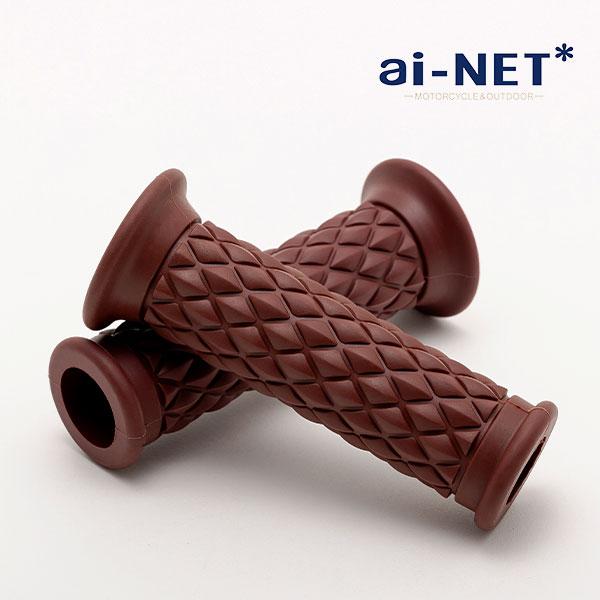 在庫有 送料無料 ainet/アイネット 91562 ダイヤグリップ 22.2mm ハンドル バイク...