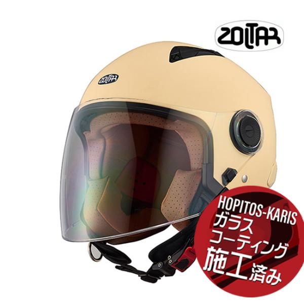 godblinc ジェットヘルメット Mサイズ オープンフェイスヘルメット ZOLTARR/ゾルター...