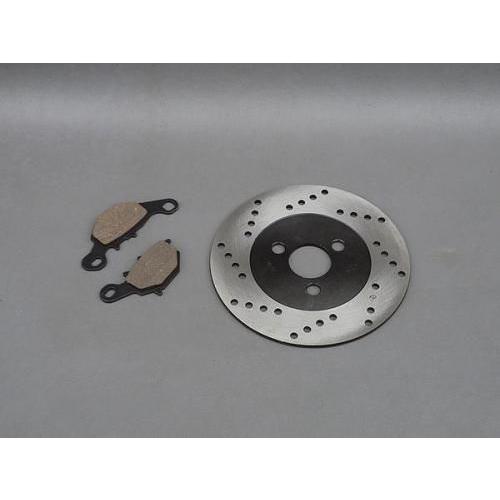 保証付 アドレスV125 アドレスV100 レッツ2S 純正タイプ ブレーキパッド + ブレーキディ...