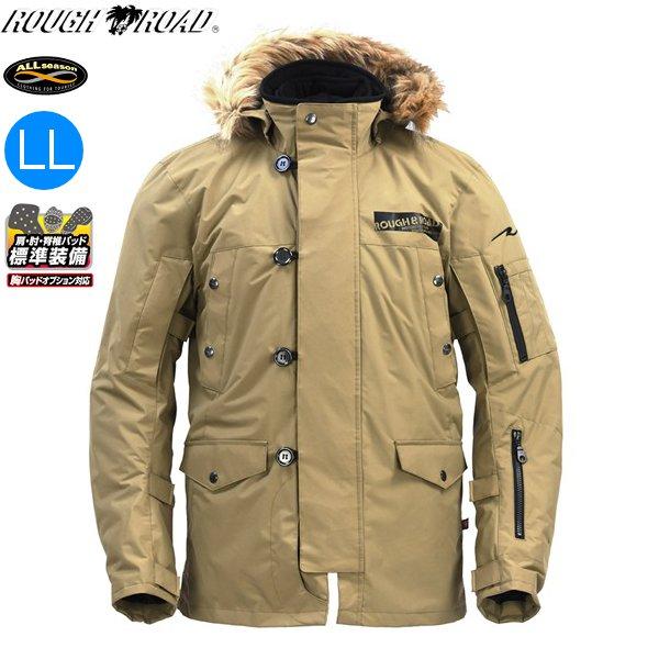 送無 ラフ&amp;ロード RR7750 N-3BR プリマロフト ウインタージャケット カーキ LL