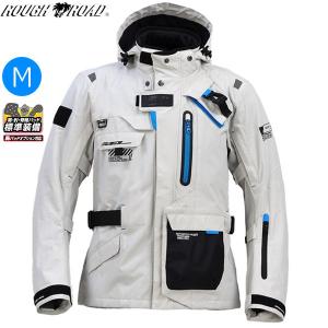 送料無料 ラフ&ロード RR7252 ウォーターシールドコマンドジャケット ブライトシルバー M