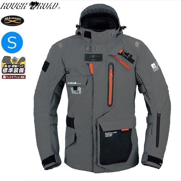 送料無料 ラフ&amp;ロード RR7252 ウォーターシールドコマンドジャケット グレー S