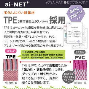 在庫有 送料無料 ヨガマット 8mm 厚手 T...の詳細画像4
