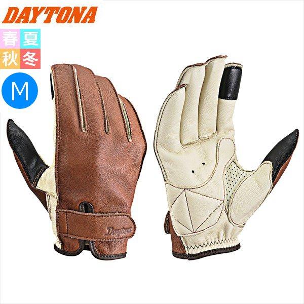 送料無料 デイトナ(Daytona) 外縫いスタンダードグローブ DG-039 BRxIV/M 65...