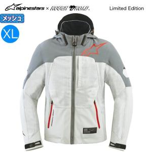 送料無料 ラフ&ロード R3302626 alpinestars クルーパーカ エア Asia GRAY/SILVER-XL