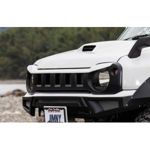 【2個セット】SUZUKI ジムニー JB23 グリル白＆クローム【送料込み】 イーエスビー ジムニー JB23 フロントグリル 未塗装 ESB CLS UP アップ