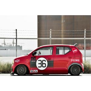 KLC 轟リフトアップサスペンション スズキ アルト HA36S/HA36V用【代金
