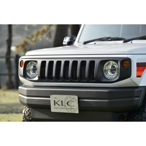 JB64W ジムニー KLC フロントグリル ABS製 KLC ジムニー JB64W ヘリテージ フェイスグリル エスジェイ ABS