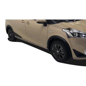 LXモード シエンタ 170系 前期後期 LXブラック オーバーフェンダー シボ樹脂 艶消しブラック...