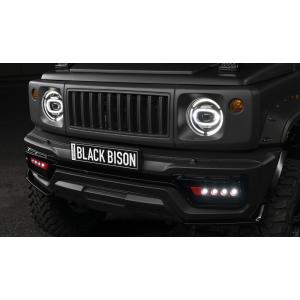 ヴァルド ジムニー シエラ 3BA-JB74W LEDランプ フロントバンパースポイラー用 WALD SPORTS LINE BLACK BISON EDITION スポーツラインブラックエディション｜horidashimono