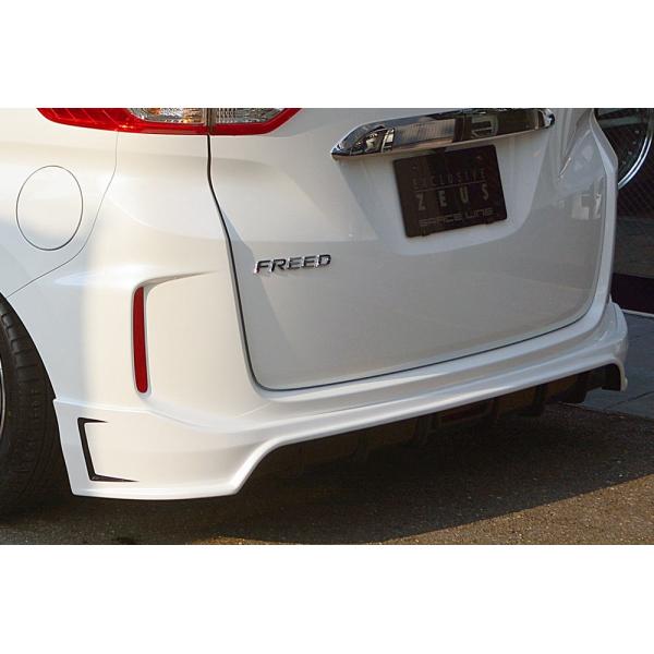 エムズスピード フリード GB5 GB6 GB7 GB8 リアアンダースポイラー 2色塗り分け塗装 ...