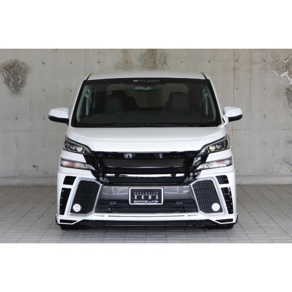 エムズスピード ヴェルファイア GGH・AGH・AYH30系 前期 フロントハーフスポイラー 2色塗...