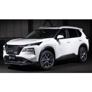 エクストレイル T33 2点KIT シボ加工のつや消しブラック仕様 AES製 2981-s001 M...