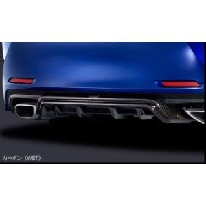 シルクブレイズ レクサス AVC10/GSC10 リアディフューザー カーボン WET GL-RCF...