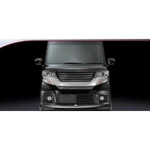 N-BOXカスタム JF1/2 シックスセンス リップスポイラーカーボン調415 N-BOXカスタム JF1/2 フロントリップスポイラー カーボン調×純正色