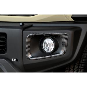 JB64 ジムニー フルカバー タイプ メッキ フォグ ランプ カバー