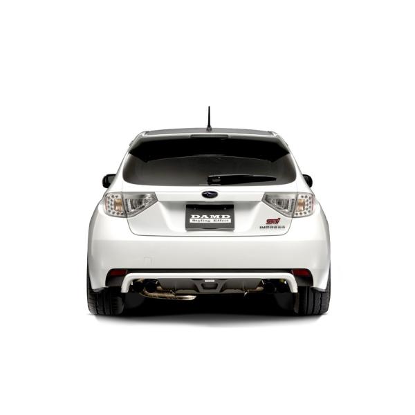 ダムド インプレッサ WRX STI CBA-GRB A B型 リアアンダーガーニッシュ カーボン ...