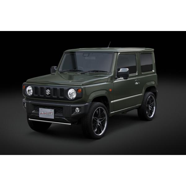 トップライン ジムニー JB64系 前期? フロントリップスポイラー ステンレスパイプ TOPLIN...