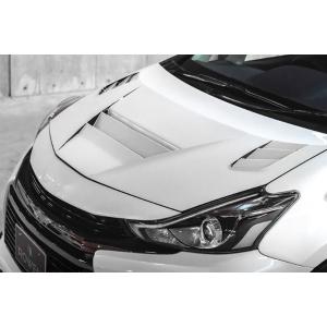 ロウェン プリウスα ZVW40 ZVW41 RRボンネットフード FRP 未塗装 2T005B00...