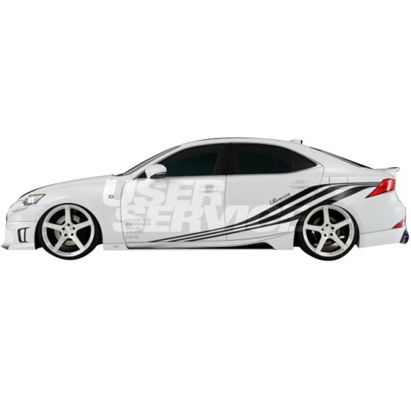 ロウェン レクサス IS Fスポーツ 30系 GSE30 AVE30 ASE30 サイドステップ F...