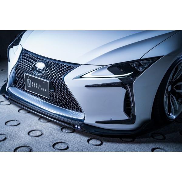 ロウェン レクサス LC URZ100 GWZ100 フロントスポイラー FRP 未塗装 1L007...