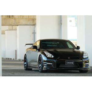 V-VISION GT-R R35 フロントリップスポイラー FRP 未塗装 ブイビジョン｜horidashimono