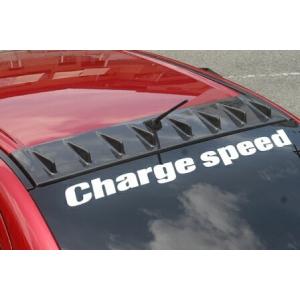 チャージスピード ランサーエボリューションX ランエボ CZ4A ルーフフィン サンルーフ無車用 FRP 未塗装 CHARGE SPEED