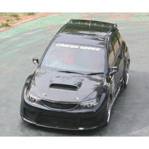 乱人 インプレッサ GRB GRF フロントバンパー LEDデイライト