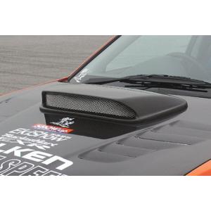 GDBインプレッサ用 CHARGE SPEED製のボンネットエアダクトとZERO/SPORTS製のクールアクション チャージスピード CHARGESPEED インプレッサ GD# F/G ボンネット