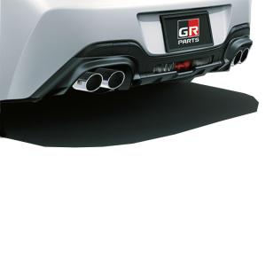TRD TOYOTA GR86 (ハチロク) ZN8用 GRマフラーガーニッシュセット