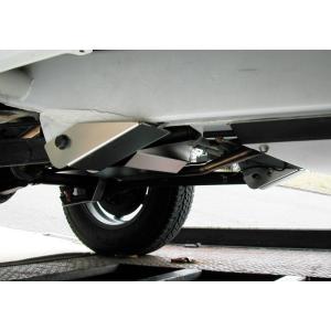 ジャオス ジムニー JB23系 アームプロテクター リヤ アームプロテクター:ステンレス、2.5t、...