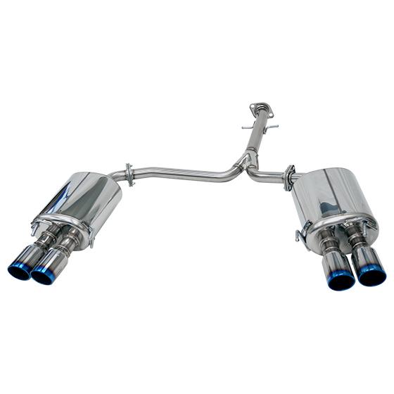 エッチケーエス マークX G‘s DBA-GRX130 マフラー LM-2 (Titan) S304...