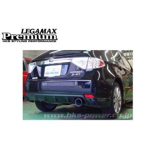 エッチケーエス インプレッサ CBA-GH8 マフラー RM（チタン） SUS304 31021-A...