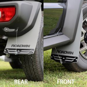 APIO（アピオ） マッドフラップ・JB74純正バンパー用 グレー ジムニー