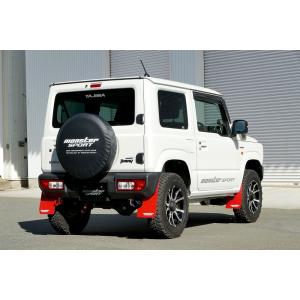 モンスタースポーツ ジムニー JB64W マッドフラップ 787500-5500MR MONSTER SPORT｜horidashimono