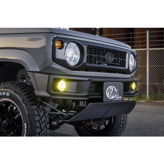 クール レーシング ジムニー JB64W フロントフローティングディフューザー FRPストロンググレ...