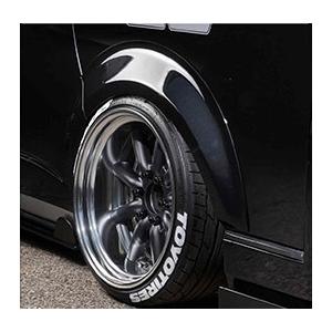 ハイエース❗️ロングヒンジ ❗️200系❗️左右セット❗️オーバーフェンダー❗️ブラック❗️ ハイエース❗️ロングヒンジ ❗️200系❗️左右セット❗️オーバー